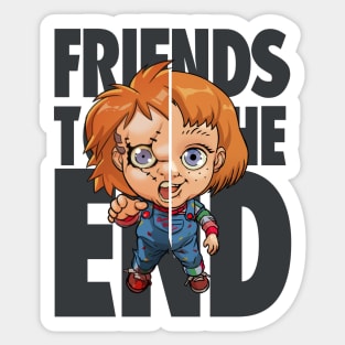 FRIENDS TO THE END Sticker